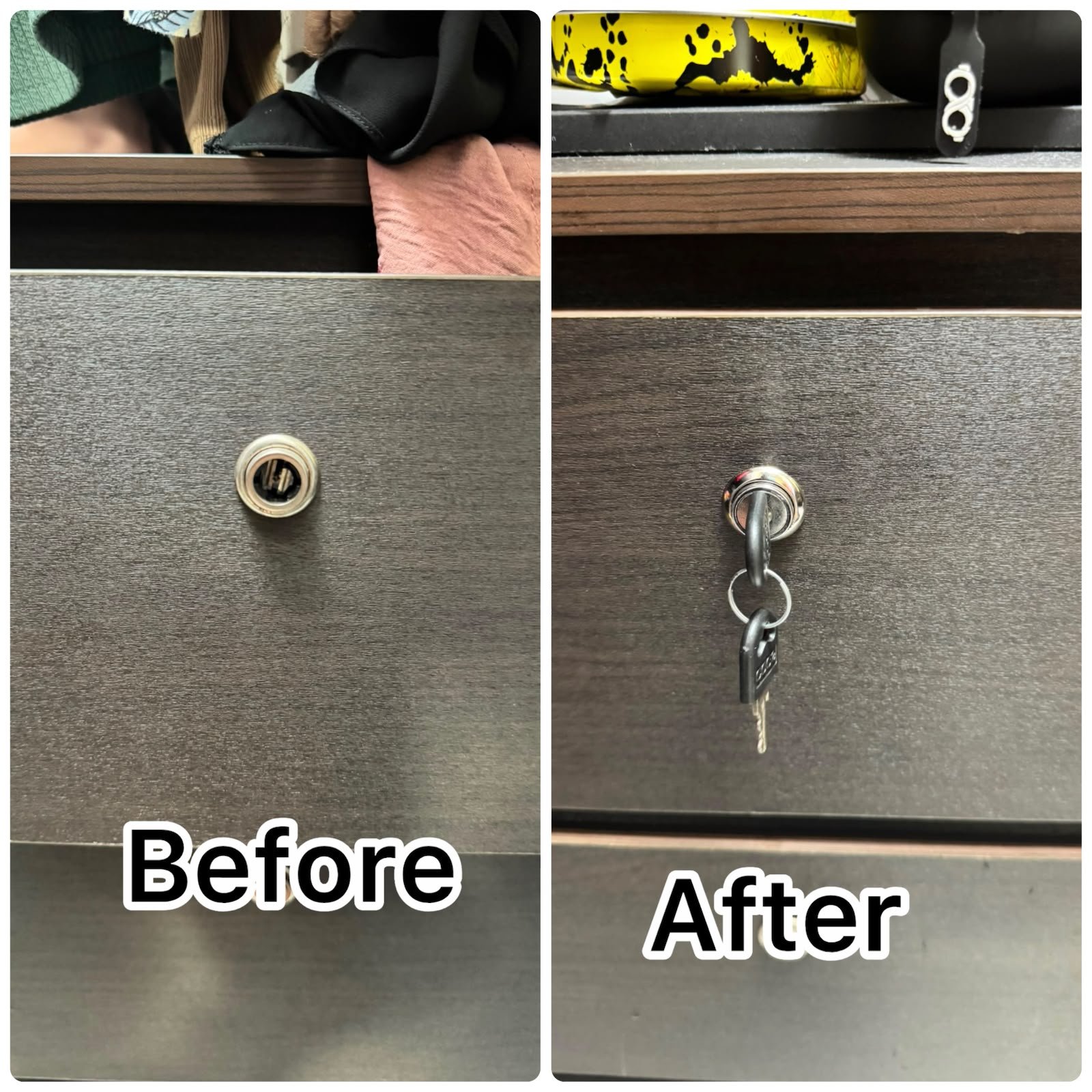 Drawer & Cabinet Lock Replacement and Installation Service in Singapore